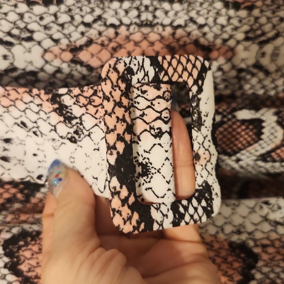 Pretty Little Thing python pants - Picture 3 of 4